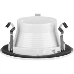 4 in. Satin White Recessed Step Baffle Trim for 4 in. Housing by Progress Lighting -Progress Lighting Shop progress lighting recessed lighting trims p804000 028 44 1000