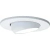 4 in. White Recessed Eyeball Trim by Progress Lighting -Progress Lighting Shop progress lighting recessed lighting trims p8046 28 64 1000