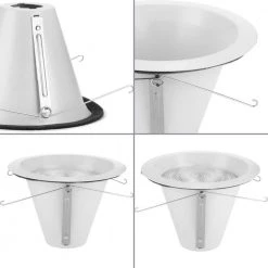 6 in. Satin White Recessed Open Trim for 6 in. Housing by Progress Lighting -Progress Lighting Shop progress lighting recessed lighting trims p806001 028 4f 1000