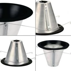 6 in. Black Recessed Open Trim for 6 in. Housing by Progress Lighting -Progress Lighting Shop progress lighting recessed lighting trims p806001 031 4f 1000