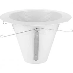 6 in. Satin White Recessed Splay Baffle Trim for 6 in. Housing by Progress Lighting -Progress Lighting Shop progress lighting recessed lighting trims p806002 028 1f 1000