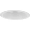 6 in. Satin White Recessed Step Baffle Trim for 6 in. Shallow Housing by Progress Lighting