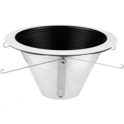 6 in. Black Stepped Step Baffle Trim for 6 in. Shallow Housing by Progress Lighting 12 6 in. Black Stepped Step Baffle Trim for 6 in. Shallow Housing by Progress Lighting -Progress Lighting Shop progress lighting recessed lighting trims p806006 031 1f 1000