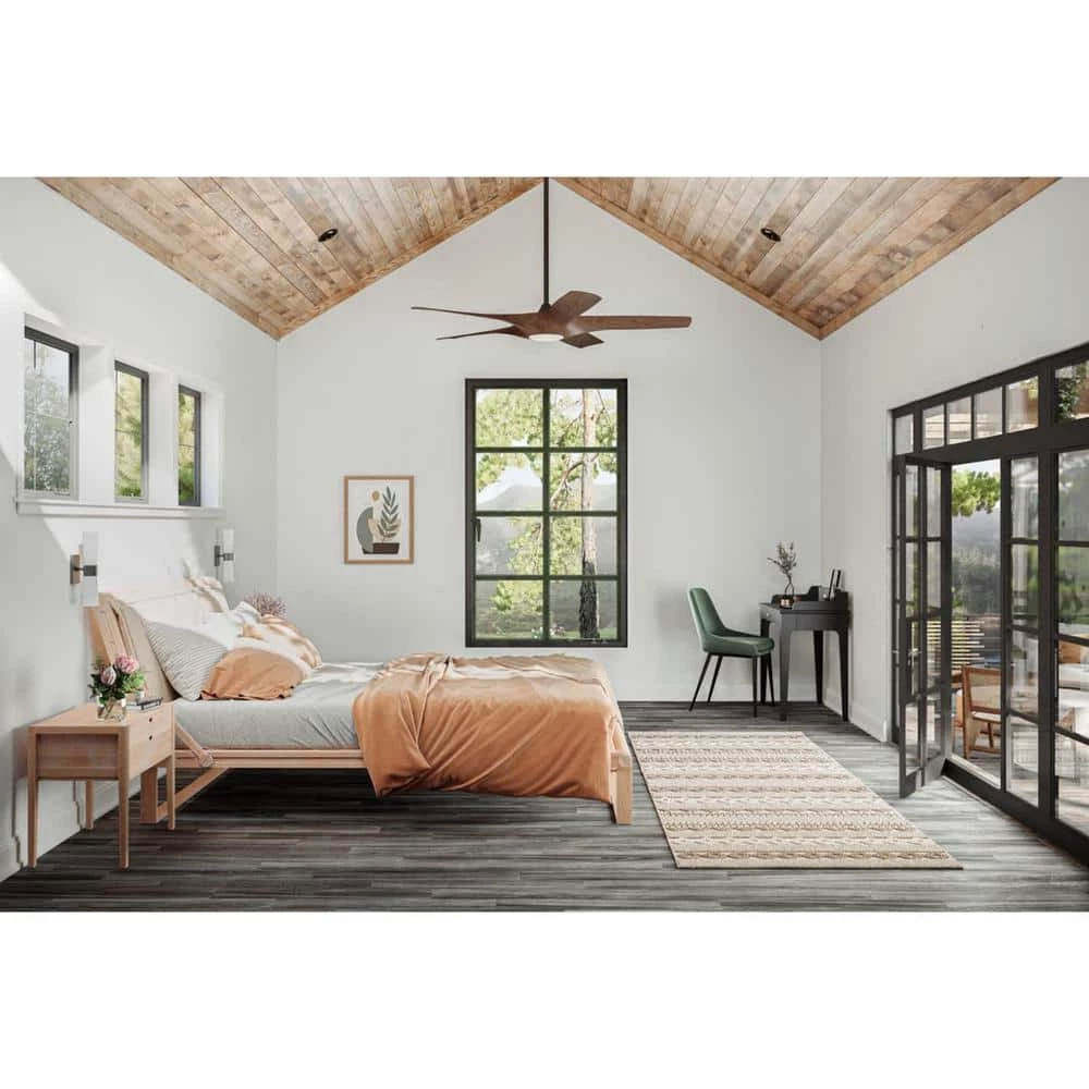 6 in. Antique Bronze Recessed Sloped Ceiling Step Baffle Trim for 6 in. Housing by Progress Lighting 4 6 in. Antique Bronze Recessed Sloped Ceiling Step Baffle Trim for 6 in. Housing by Progress Lighting - Image 2