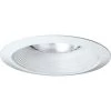 6 in. White Recessed Baffle Trim by Progress Lighting -Progress Lighting Shop progress lighting recessed lighting trims p8075 28 64 1000