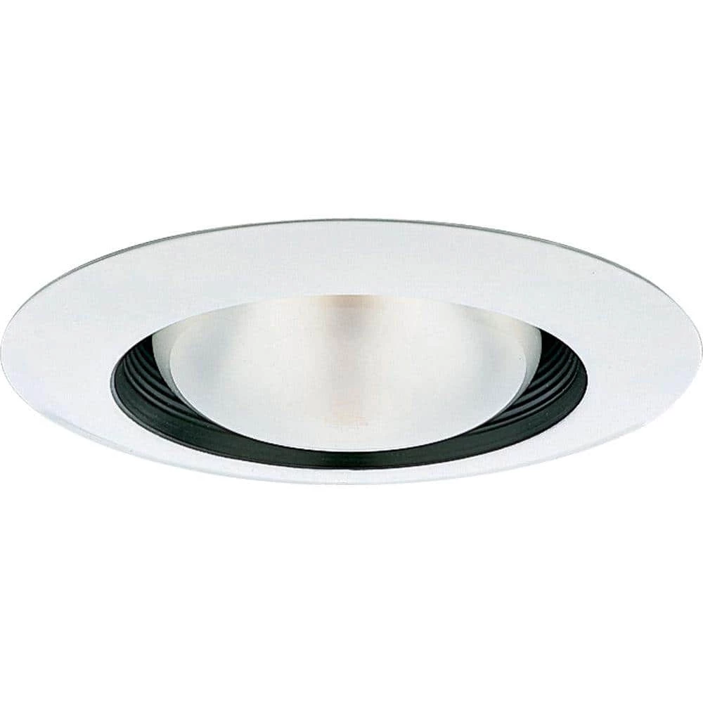 6 in. Black Recessed Step Baffle Trim by Progress Lighting 3 6 in. Black Recessed Step Baffle Trim by Progress Lighting