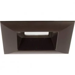 Retrofit Square Collection 5 in. Antique Bronze Integrated LED Recessed Trim by Progress Lighting