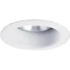 5 in. White Recessed Open Shower Trim by Progress Lighting