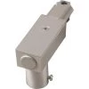 Alpha Trak Brushed Nickel Track Lighting Top or End Feed Accessory by Progress Lighting -Progress Lighting Shop progress lighting track lighting parts p8746 09 64 1000