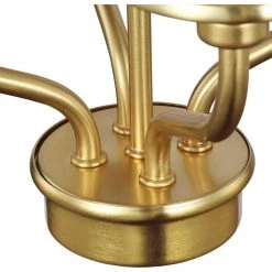 Bonita 4-Light Satin Brass Foyer Chandelier by Progress Lighting -Progress Lighting Shop satin brass progress lighting chandeliers p500285 012 1f 1000