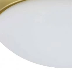 Etched Glass 14 in. Close-to-Ceiling Satin Brass 2-Light Semi-Flush Mount by Progress Lighting -Progress Lighting Shop satin brass progress lighting flush mount lights p350147 012 4f 1000