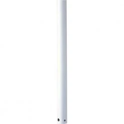 60 in. Satin White Accessory Ceiling Fan Downrod by Progress Lighting