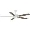 Kennedale Collection 72 in. 5-Blade Driftwood/Matte White DC Motor Transitional Ceiling Fan by Progress Lighting 1 Kennedale Collection 72 in. 5-Blade Driftwood/Matte White DC Motor Transitional Ceiling Fan by Progress Lighting -Progress Lighting Shop satin white progress lighting ceiling fans without lights p250070 028 64 1000