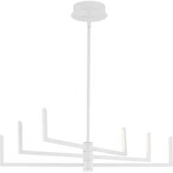 Pivot LED Collection 6-Light Satin White Frosted Glass LED Modern Chandelier Light by Progress Lighting 20 Pivot LED Collection 6-Light Satin White Frosted Glass LED Modern Chandelier Light by Progress Lighting -Progress Lighting Shop satin white progress lighting chandeliers p400260 028 30 1f 1000