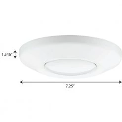 Intrinsic 1-Light Satin White Modern Flush Mount Light by Progress Lighting 5 Intrinsic 1-Light Satin White Modern Flush Mount Light by Progress Lighting -Progress Lighting Shop satin white progress lighting flush mount lights p810029 028 30 c3 1000