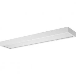 Everlume Collection 1-Light Satin White Frosted Glass LED Modern Bath Vanity Linear Panel Light by Progress Lighting 9 Everlume Collection 1-Light Satin White Frosted Glass LED Modern Bath Vanity Linear Panel Light by Progress Lighting -Progress Lighting Shop satin white progress lighting vanity lighting p300305 028 cs 4f 1000