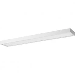 Everlume Collection 1-Light Satin White Modern Bath Vanity Linear Panel Light by Progress Lighting -Progress Lighting Shop satin white progress lighting vanity lighting p300306 028 cs c3 1000