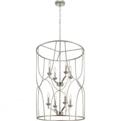 Landree 8-Light Silver Ridge Pendant by Progress Lighting -Progress Lighting Shop silver ridge progress lighting chandeliers p500177 134 1f 1000