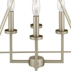 Ferncroft 4-Light Silver Ridge Pendant with Antique Nickel Accents by Progress Lighting -Progress Lighting Shop silver ridge progress lighting chandeliers p500216 134 44 1000