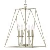 Ferncroft 4-Light Silver Ridge Pendant with Antique Nickel Accents by Progress Lighting -Progress Lighting Shop silver ridge progress lighting chandeliers p500216 134 64 1000