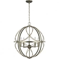 Brandywine 5-Light Silver Ridge Pendant by Progress Lighting -Progress Lighting Shop silver ridge progress lighting chandeliers p500287 134 66 1000