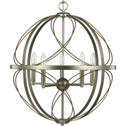 Brandywine 5-Light Silver Ridge Pendant by Progress Lighting -Progress Lighting Shop silver ridge progress lighting chandeliers p500287 134 76 1000