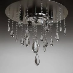 Anjoux Collection 5-Light Silver Ridge Flush Mount by Progress Lighting -Progress Lighting Shop silver ridge progress lighting flush mount lights p350096 134 c3 1000