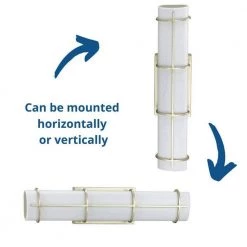 Grid LED Collection 1-Light Silver Ridge White Linen Glass LED Modern Wall Light by Progress Lighting 10 Grid LED Collection 1-Light Silver Ridge White Linen Glass LED Modern Wall Light by Progress Lighting -Progress Lighting Shop silver ridge progress lighting vanity lighting p300332 134 30 4f 1000