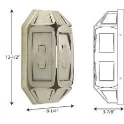 Jeffrey Alan Marks Point Dume Collection Yerba Silver Ridge Wall Sconce by Progress Lighting -Progress Lighting Shop silver ridge progress lighting wall sconces p710067 134 4f 1000