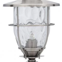 Beacon Collection Coastal Style Outdoor Stainless Steel Post Lantern with Water Glass by Progress Lighting -Progress Lighting Shop stainless steel progress lighting post lanterns p6411 135di 1d 1000