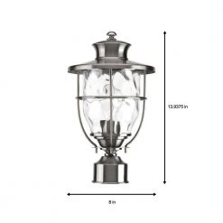 Beacon Collection Coastal Style Outdoor Stainless Steel Post Lantern with Water Glass by Progress Lighting -Progress Lighting Shop stainless steel progress lighting post lanterns p6411 135di c3 1000