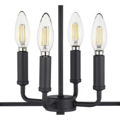 Alimason 4-Light Textured Black Pendant by Progress Lighting -Progress Lighting Shop textured black progress lighting chandeliers p500301 031 1f 1000