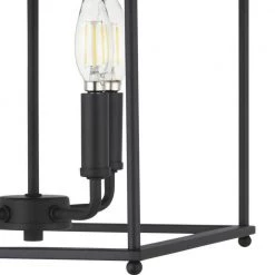 Alimason 4-Light Textured Black Pendant by Progress Lighting -Progress Lighting Shop textured black progress lighting chandeliers p500301 031 4f 1000