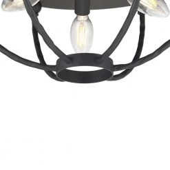 Pacolet 14.75 in. 3-Light Textured Black Flushmount by Progress Lighting -Progress Lighting Shop textured black progress lighting flush mount lights p350176 031 76 1000