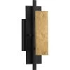 Lowery Collection 1-Light Black/Distressed Gold Luxe Wall Light by Progress Lighting 1 Lowery Collection 1-Light Black/Distressed Gold Luxe Wall Light by Progress Lighting -Progress Lighting Shop textured black progress lighting wall sconces p710100 031 64 1000