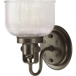 Archie Collection 1-Light Venetian Bronze Clear Double Prismatic Glass Coastal Bath Vanity Light by Progress Lighting 18 Archie Collection 1-Light Venetian Bronze Clear Double Prismatic Glass Coastal Bath Vanity Light by Progress Lighting -Progress Lighting Shop venetian bronze progress lighting wall sconces p2989 74 a0 1000