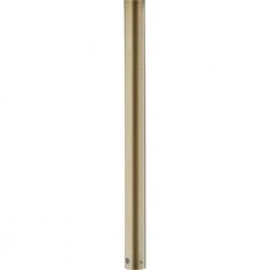 48 in. Vintage Brass Ceiling Fan Downrod by Progress Lighting