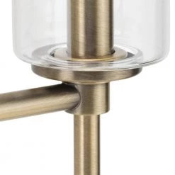 Elara 22.12 in. 3-Light Vintage Brass Vanity Light Clear Glass New Traditional Bath by Progress Lighting -Progress Lighting Shop vintage brass progress lighting vanity lighting p300358 163 fa 1000