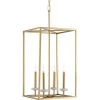Palacio Collection 4-Light Vintage Gold Pendant by Progress Lighting -Progress Lighting Shop vintage gold progress lighting chandeliers p500105 078 64 1000