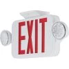 120-Volt White Integrated LED Exit Sign by Progress Lighting 2 120-Volt White Integrated LED Exit Sign by Progress Lighting -Progress Lighting Shop white finish progress lighting emergency exit lights pecue ur 30 rc 64 1000