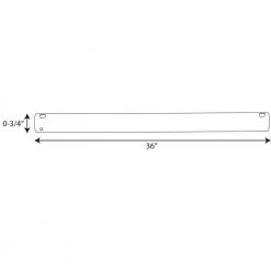 AirPro 36 in. White Extension Downrod by Progress Lighting -Progress Lighting Shop white progress lighting ceiling fan downrods p2606 30 31 1000