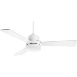 Trevina 52 in. LED White Ceiling Fan by Progress Lighting -Progress Lighting Shop white progress lighting ceiling fans with lights p2556 3030k 44 1000