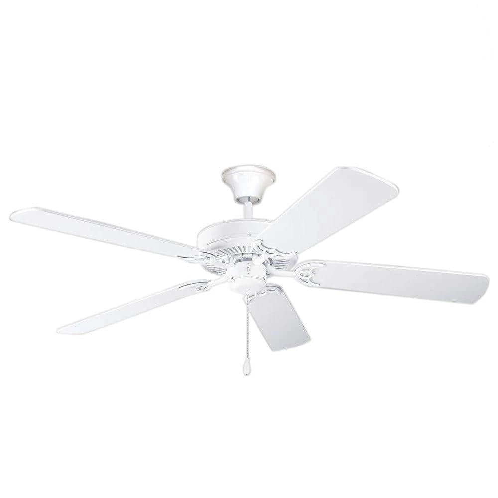 AirPro Builder 52 in. Indoor White Coastal Ceiling Fan by Progress Lighting 3 AirPro Builder 52 in. Indoor White Coastal Ceiling Fan by Progress Lighting