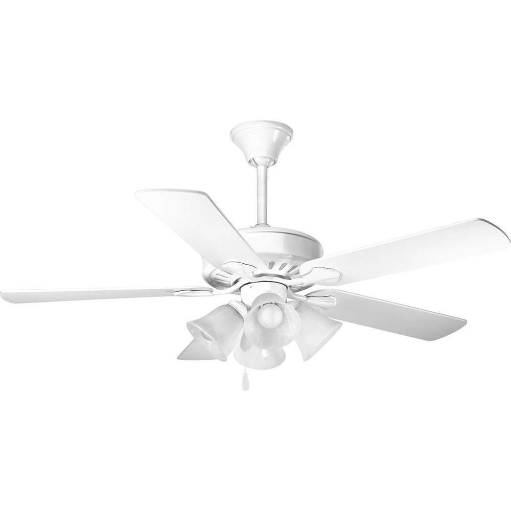 AirPro Performance 52 in. Indoor White Coastal Ceiling Fan by Progress Lighting 7 AirPro Performance 52 in. Indoor White Coastal Ceiling Fan by Progress Lighting - Image 5