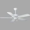 AirPro Performance 52 in. Indoor White Coastal Ceiling Fan by Progress Lighting -Progress Lighting Shop white progress lighting ceiling fans without lights p2503 30w 64 1000