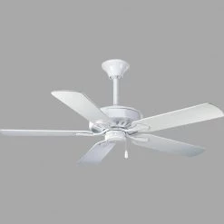 Progress Lighting Shop 40 AirPro Performance 52 in. Indoor White Coastal Ceiling Fan by Progress Lighting