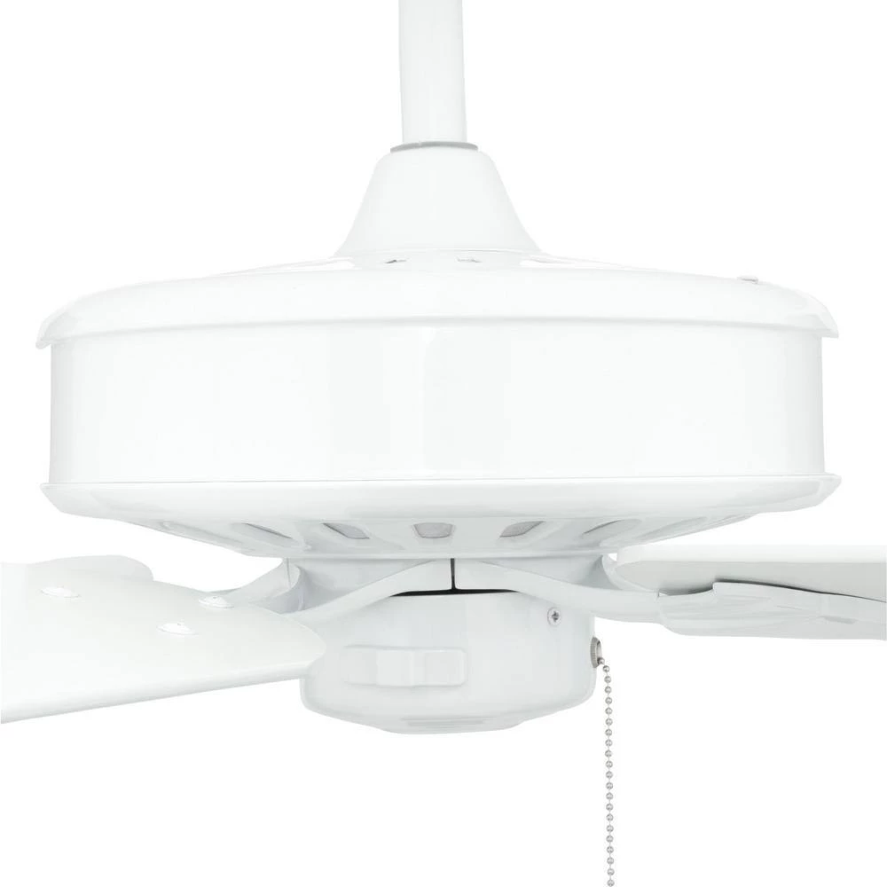 AirPro Performance 52 in. Indoor White Coastal Ceiling Fan by Progress Lighting 4 AirPro Performance 52 in. Indoor White Coastal Ceiling Fan by Progress Lighting - Image 2