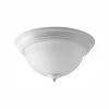 11.375 in. 1-Light White Integrated LED Flush Mount by Progress Lighting -Progress Lighting Shop white progress lighting flush mount lights p2304 3030k9 64 1000