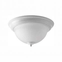 11.375 in. 1-Light White Integrated LED Flush Mount by Progress Lighting