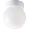 1-Light White Flush Mount with White Glass by Progress Lighting 2 1-Light White Flush Mount with White Glass by Progress Lighting -Progress Lighting Shop white progress lighting flush mount lights p3203 30 64 1000